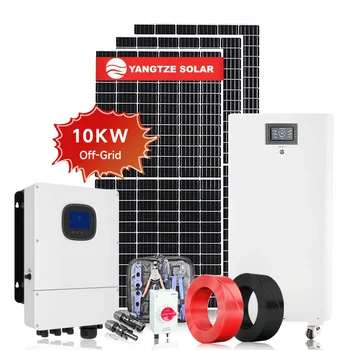 Yangtze 3~10 kw sončni sistem hibridni izven mreže z litijevo baterijo svinčevih Gel backup za shranjevanje za domačo uporabo