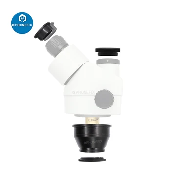 Trinocular Stereo Mikroskop Glavo Oprema Mobilni Telefon Varjenje Laboratorij za Industrijsko Simul-Osrednja zoom Mikroskop, Pomožni Deli