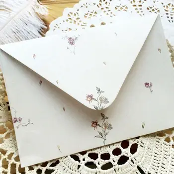 Sporočilo Beležnica Počitnice Vabilo Valentinovo Letterform Pismo Pad pisalni Papir Letter Elegantno Cvetlični Ovojnice