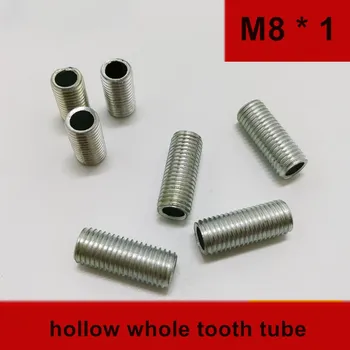 10pcs M8/M6 zob cev 15-30 mm dolg Polno zob Cev Standard M8 Vijaki in Matice Običajno uporablja Cev Ac DIY Orodje Pribor