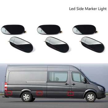 6X LED Dinamični Strani Oznako Vključite Opozorilne Luči kontrolna Lučka za Mercedes-Benz Sprinter W906 2006-2018 Crafter 2006-2016 1