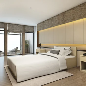 Sodobno hotel oprema rešitev visok standard Meri hotel pohištvo spalnice set 2