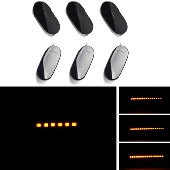 6X LED Dinamični Strani Oznako Vključite Opozorilne Luči kontrolna Lučka za Mercedes-Benz Sprinter W906 2006-2018 Crafter 2006-2016 2