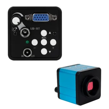 13MP VGA Video Digitalni Mikroskop, Kamero USB Mikroskop za Spajkanje 130X Zoom C Nastavek Objektiva Kovinsko Bazo 3