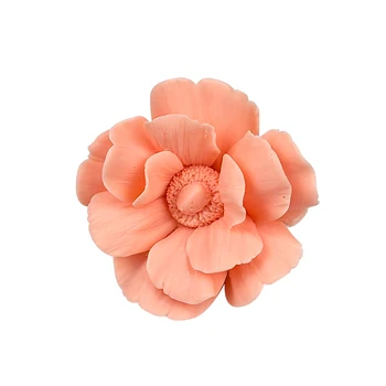 HC0439 PRZY 3D Camellia Cvet Plesni Milo Plesni Silikona, Poroka, Rojstni dan, Valentinovo Sveča Plesni Gline Smolo Dekor 4