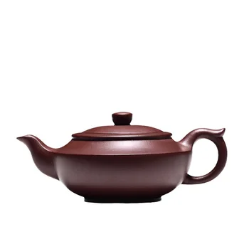 230cc ročno vijolično gline Yixing čajnik surove rude stare vijolično gline, ročno velike zmogljivosti enotnega čajnik 4