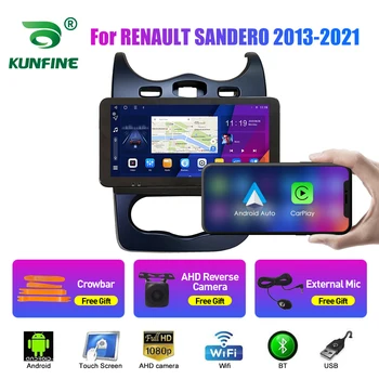 Avtoradio Za RENAULT SANDERO 2013-2021 Okta Core Android Avto DVD GPS Navigacija Avtomobilski Stereo sistem Carplay Android Auto