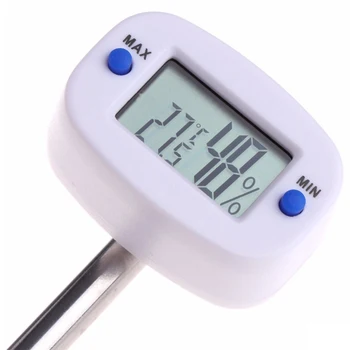 Tal detektor termometer in higrometer kmetijskih toplogrednih vrtnarjenje sonda testiranje tal digitalni termometer