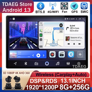 Android 13 BT5.0 Za Toyota Rav4 RAV-4 XA50 2018-2020 Avto Radio Autoradio Univerzalno 4G 5G WIFI GPS Avto Avdio Predvajalnik