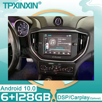 128G Android 10 PX6 DSP za Maserati Geberit 2013 2019 DVD GPS Avto Navigacijo, avtoradio Video Stereo Večfunkcijsko CarPlay Gostiteljske