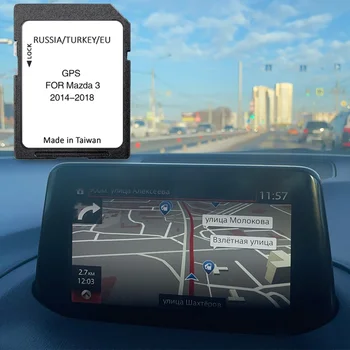 Za Mazda 3 2014-2018 Zemljevid Navigation SD GPS Posodobi Različico VSE Evrope Coverge