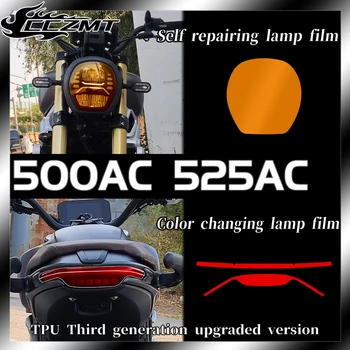 Za VOGE 500AC 525AC 500ac 525ac Smerniki Film Luč Film prosojna Zaščita Film Dekorativne Nalepke Spremembe