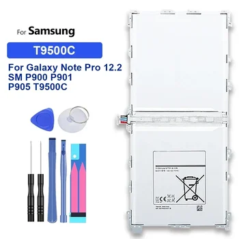 9500mAh Nadomestna Baterija Za Samsung Galaxy Note Pro 12.2 SM P900 P901 P905 T9500C T9500E T9500U T9500K + Orodja 0