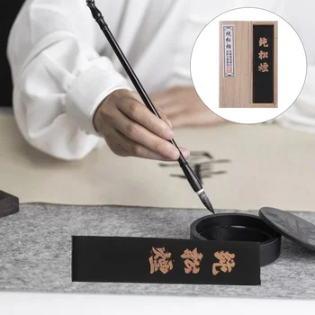 1pc Kitajska Kaligrafija in Slikarstvo Črnilo Trakovi Tradicionalnih Črnilo Kamen Črnilo Ključ (Črn)