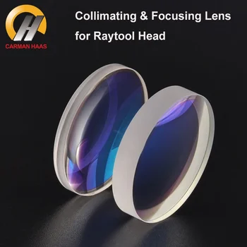 Raytools Vlaken, ki se Osredotočajo Objektiv & Collimating Objektiv Dia 28 mm 30 mm CL 100 mm FL 125 mm 150 mm Objektivi 1,5 Kw 3.3 Kw, za Lasersko Rezanje