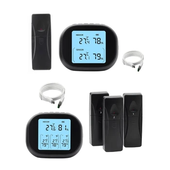 Termometer Gospodinjski Digitalni Merilnik Temperature Hladilnik Zamrzovalnik Alarm Za Zmrzal