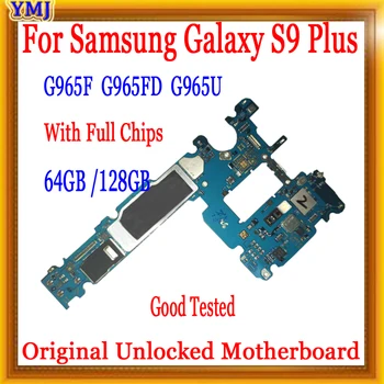 EU Različica Za Samsung Galaxy S9 Plus G965F G965FD G965U S9 G960F G960FD G960U Motherboard 64 G 128G MainBoard Android OS Ploščo