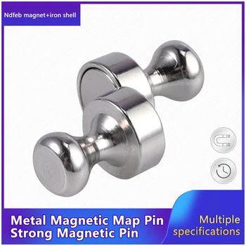 Neodymium Močno Magnetno Nohti D16x20 Kovin Močno Magnetno Sličice Magnetni Hladilnik Paste D25*30 mm Magnet Thumbtack D20x25