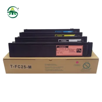 1PC T-FC25 Tonerji, Kartuše, Združljive za Toshiba E-Studio 2040C 2540C 3040C 3540C 4540C kopirni stroj Polnjenje Kartuš s Tonerjem CMYK