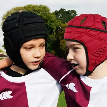 Športna Oprema Ultralahkimi, odporne na udarce Rugby Čelada Headguard z Nastavljivo Traku za Otroke, Mladino Zaščitna Nogomet Smučarski