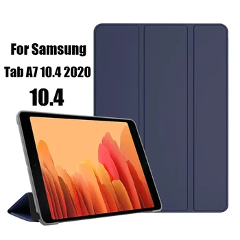 Za Samsung Galaxy Tab A7 2020 T500 Primeru Auto Spanja Zbudi, Stojalo za Tablične Pokrovček za Samsung Galaxy Tab A7 10.4
