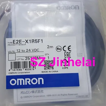 OMRON E2E-X1R5F1 E2E-X1R5F1-Z E2E-X1R5E1 E2E-X1R5E1-Ž Originalna Bližine Stikalo 12-24VDC Induktivni Senzor 2M