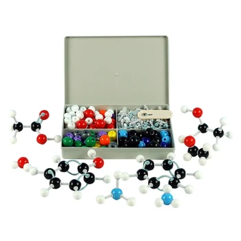 240Pcs Molekularni Model Barvno Kodirani Atomi za Anorganske in Organske Kemije Dropship 0