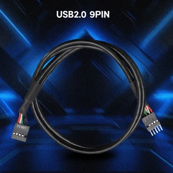 USB 9pin Podaljšek Kabla USB Glavi Moški-Ženski Kabel Podaljšek Množitelj