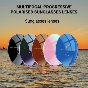 VKYEE 1.56 1.61 1.67 1.74 Kratkovidnost Farsightedness Progresivna Multifokalna Polarizirana sončna Očala na Recept, sončna Očala