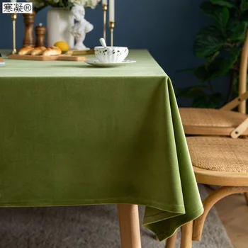 Avokado namizni prt, svila flannelette, zelena namizni prt, pravokotne gospodinjstvu namizni prt, čaj tabela odebeljeno 0