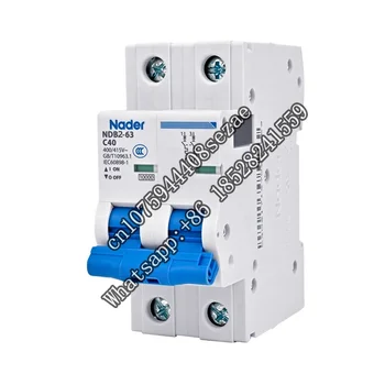 Visoka kakovost UL miniature Circuit Breaker Nader NDB1C-125/3P C100A 1p/2p/3p/4p MCB breaker
