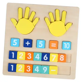 Prst Številke Štetje Igrača Izobraževalne Učenje Montessori Matematike Zaseden Odbor za Razvoj Kognitivnih, Darilo Doma Predšolskih