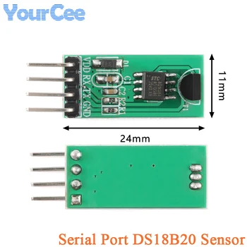 DS18B20 Serijska Vrata Digitalni Temperaturni Senzor Modul Single Chip Pralni Komunikacije Zbirka 3.3 V, 5V