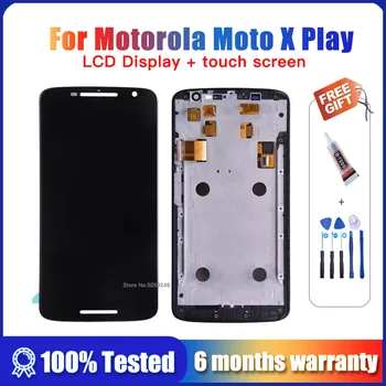 LCD Za Motorola X Igrajo Zaslona Sklop Zaslona na Dotik Računalnike Okvir Za Predvajaj Moto X XT1561 LCD XT1561 XT1562 XT1563 lcd deli