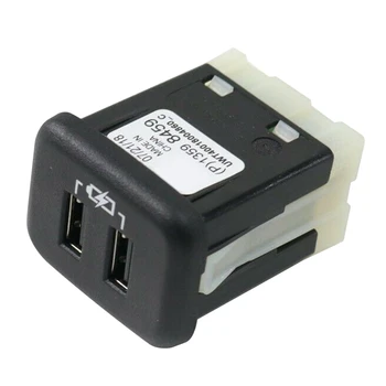 Sredinski Konzoli, Pomožni Jack Dvojno Polnjenje prek kabla USB Vmesnik Vmesnik Za GM Regal Enklava Acadia XT5 Prečna Malibu Vijakov 0