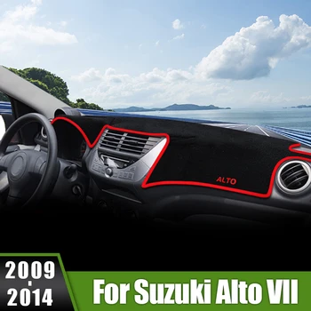 Za Suzuki Alto VII 2009 2010 2011 2012 2013 2014 Avto nadzorna plošča Pokrov Anti-UV Primeru, da bi se Izognili Svetlobe Blazine za instrumentne Plošče in Preproge