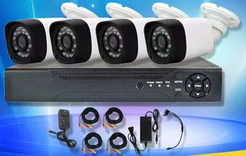 4CH CCTV Sistema 1080N HDMI DVR 4PCS 1080P IR Zunanja Kamera Doma AHD Varnostni Sistem za Nadzor Kompleti Opoz. na E-pošto 0