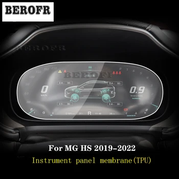 Avto nterior armaturne plošče membrane LCD zaslon TPU zaščitno folijo Anti-scratch Pribor merilnik Hitrosti MG HS 2019-2023