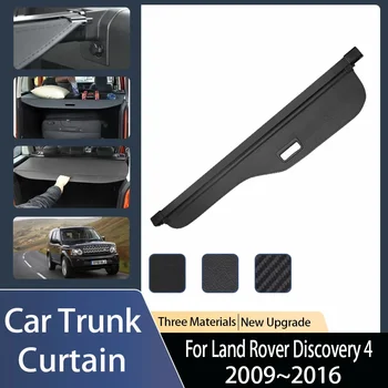 Avto Zadaj Prtljažnik Zavese Kritje Za Land Rover Discovery 4 LR4 L319 2009~2016 Zložljive Ščiti Hrbet Particijo Odtenki Dodatki