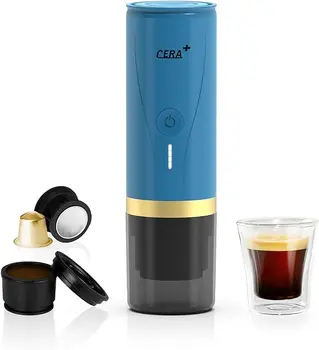 NOV Prenosni aparat za Kavo, Mini Espresso Stroj Nes Stroka aparat za Kavo Za Potovanja na Prostem Mini Prenosni aparat za Kavo