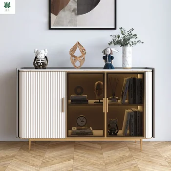Luksuzni skrilavca sideboard preprost dnevni prostor za shranjevanje vina kabineta, kuhinjo preprost čaj omare na steno