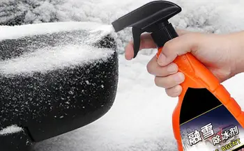 De-Icer Spray Ice Taljenje Spray Za Avtomobile Hitro Taljenje Snega Čistilo Pozimi Vozilo, Vetrobransko Steklo Deicer Frost Sneg Odstranitev Spray