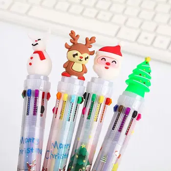 Risanka Multicolor Pisarna Šola Rokopis Snežaka Pisanje Zaloge Nafte Pero Božič Kemični Tiskovine Božič Žogo Pero