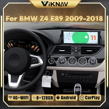 12.3 Palčni 128G Android Avto Radio BMW Z4 E89 2009-2018 Sistem GPS Navigacija Digitalni merilnik Hitrosti nadzorni Plošči 0