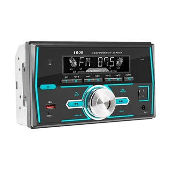 Avtomobilski Stereo sistem Double Din Radio s 7 Barv Lučka Gumba App Nadzor Telefon