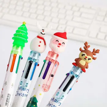 Risanka Multicolor Pisarna Šola Rokopis Snežaka Pisanje Zaloge Nafte Pero Božič Kemični Tiskovine Božič Žogo Pero 1