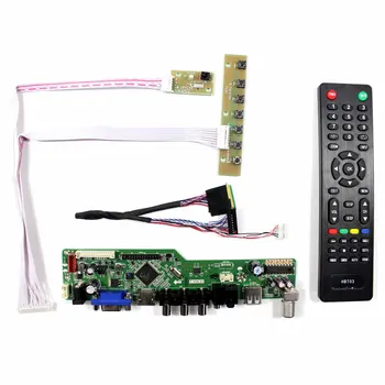 TV HD MI VGA AV USB LCD Gonilnik Odbor Z 10.1 palčni B101EW05 1280x800 LCD Zaslon 2