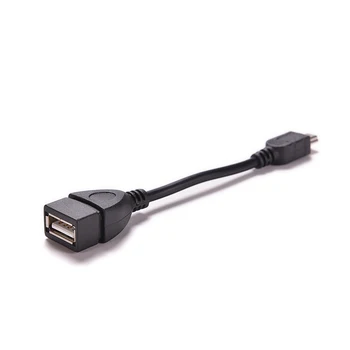 10 cm Črna 5pin Mini USB Moški Na USB 2.0 Tip A Ženski Host OTG Adapter Kabel usb OTG Kabel Za mobilni telefon, MP3, MP4 Fotoaparat 2
