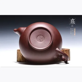 230cc ročno vijolično gline Yixing čajnik surove rude stare vijolično gline, ročno velike zmogljivosti enotnega čajnik 3