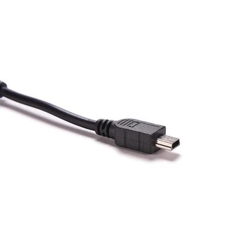 10 cm Črna 5pin Mini USB Moški Na USB 2.0 Tip A Ženski Host OTG Adapter Kabel usb OTG Kabel Za mobilni telefon, MP3, MP4 Fotoaparat 4